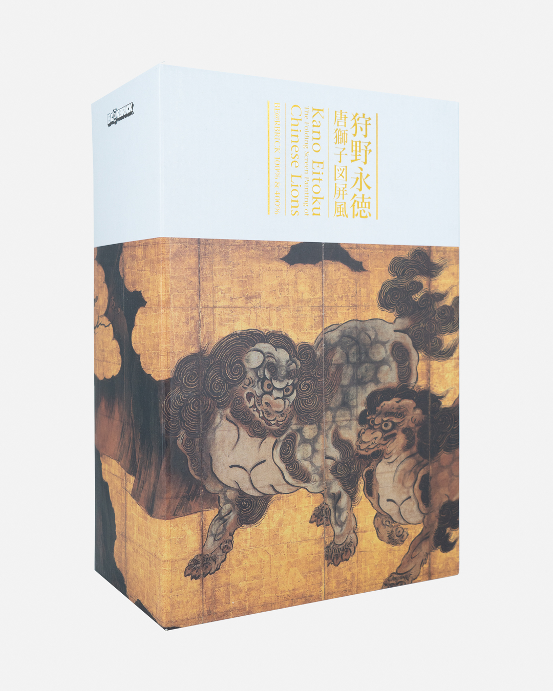 Bearbrick Eitoku Kano (Chinese Lions) 100% & 400% Set