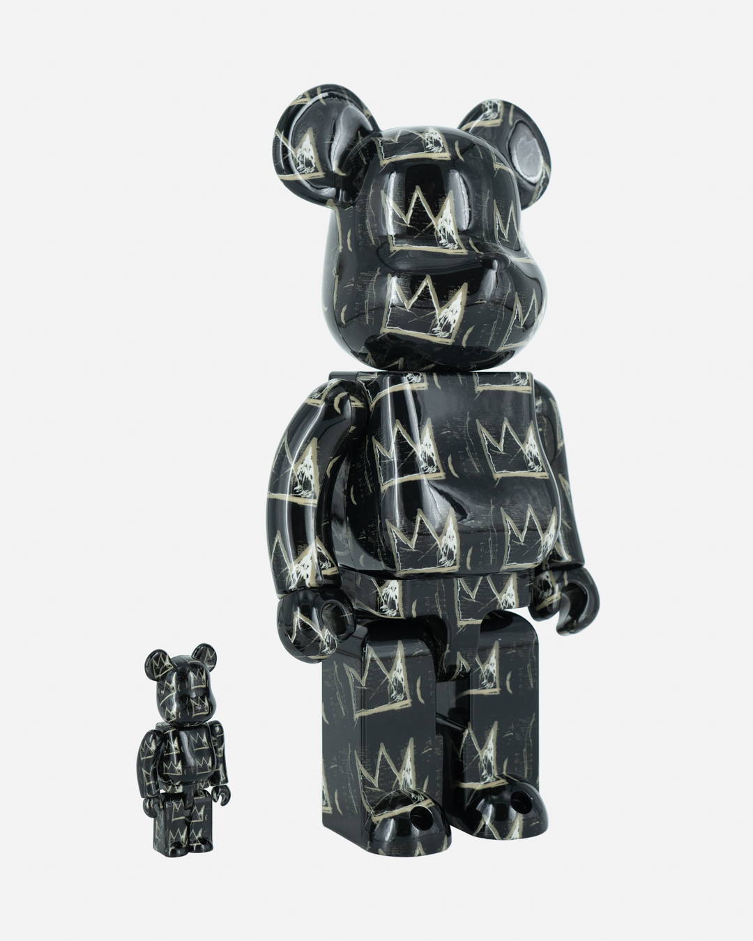 Bearbrick Jean-Michel Basquiat #8 100% & 400% Set