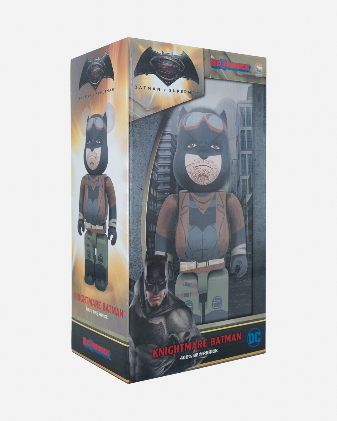 Bearbrick Knightmare Batman 400% Brown