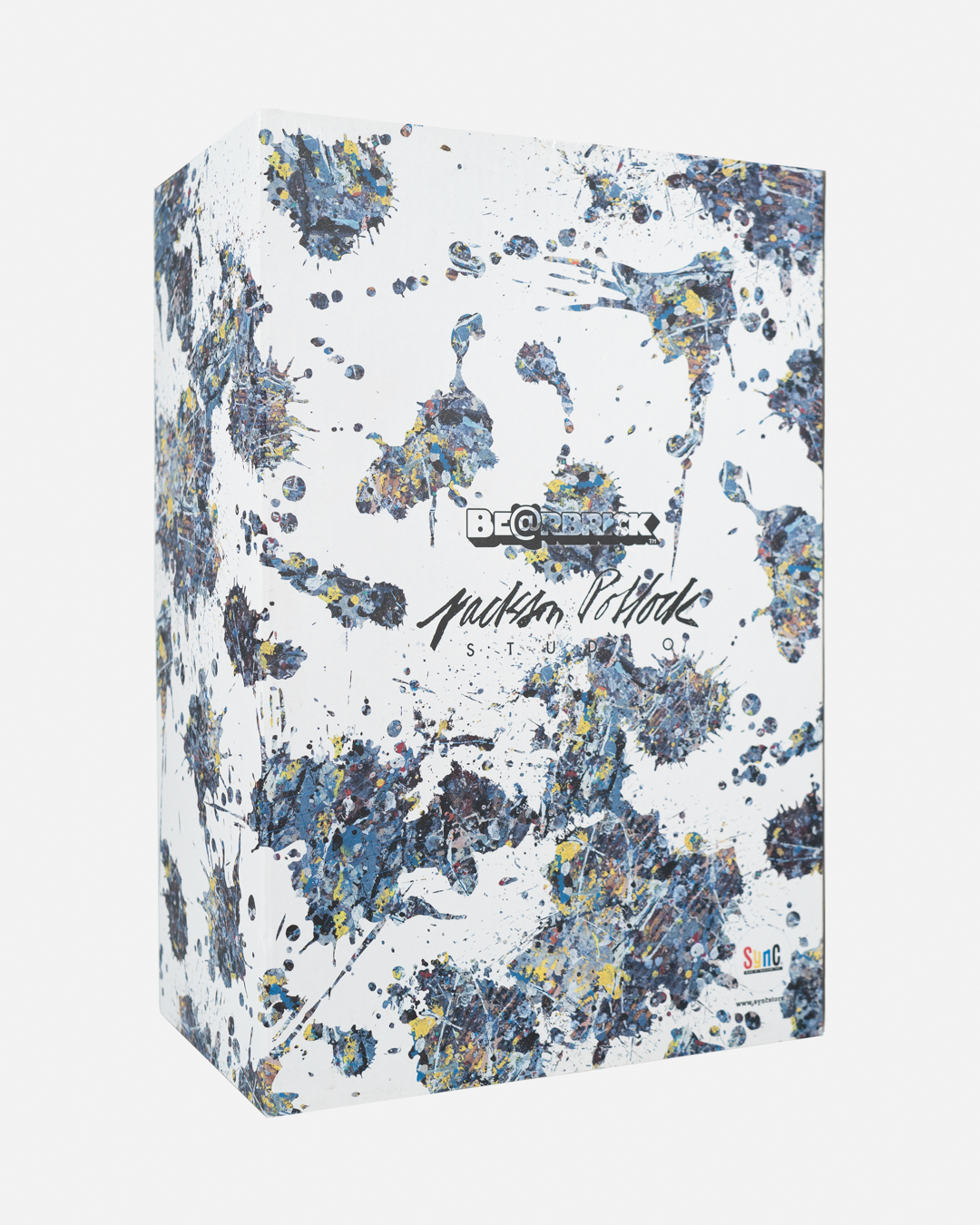 Bearbrick Jackson Pollock Studio (Splash) 100% & 400% Set