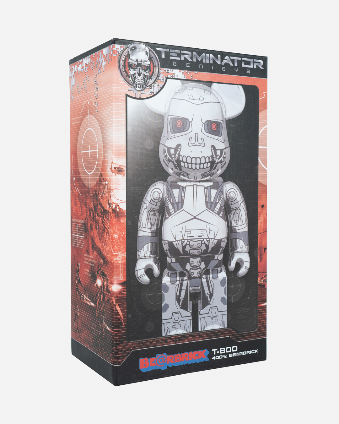 Bearbrick T-800 400% Chrome