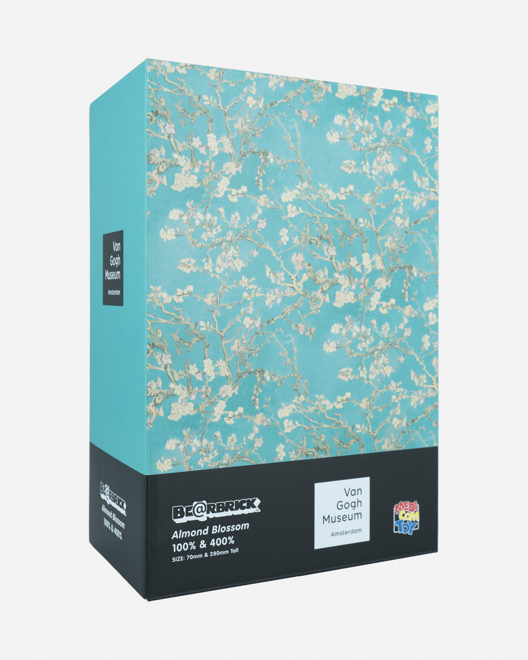 Bearbrick x Van Gogh Museum Van Gogh (Almond Blossom) 100% & 400% Set