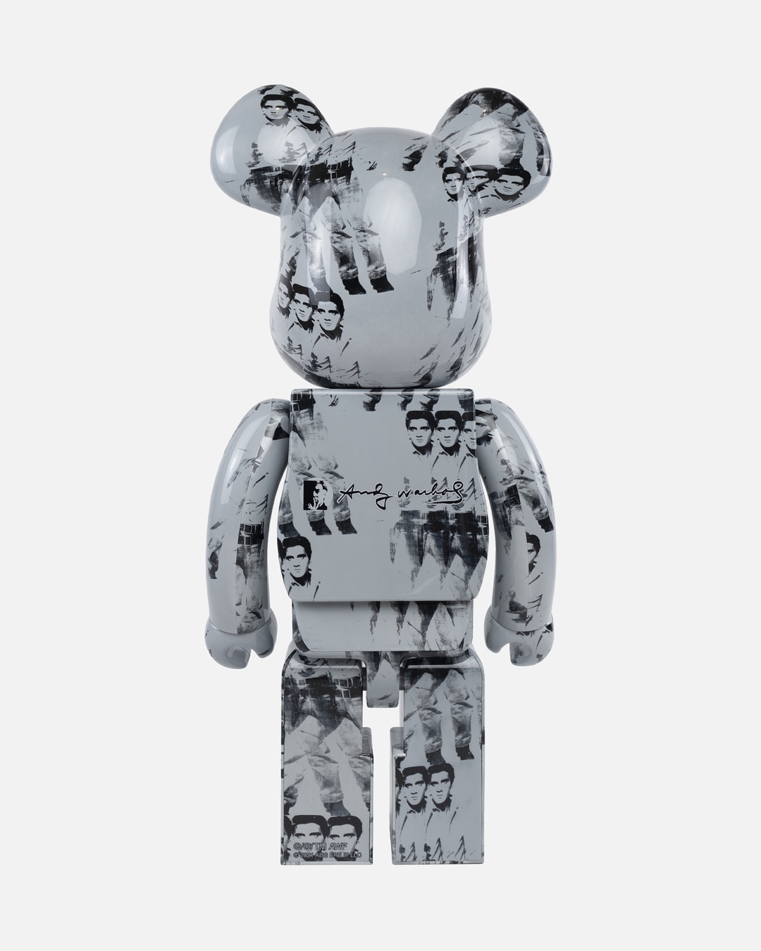Bearbrick Andy Warhol's Elvis Presley 1000%