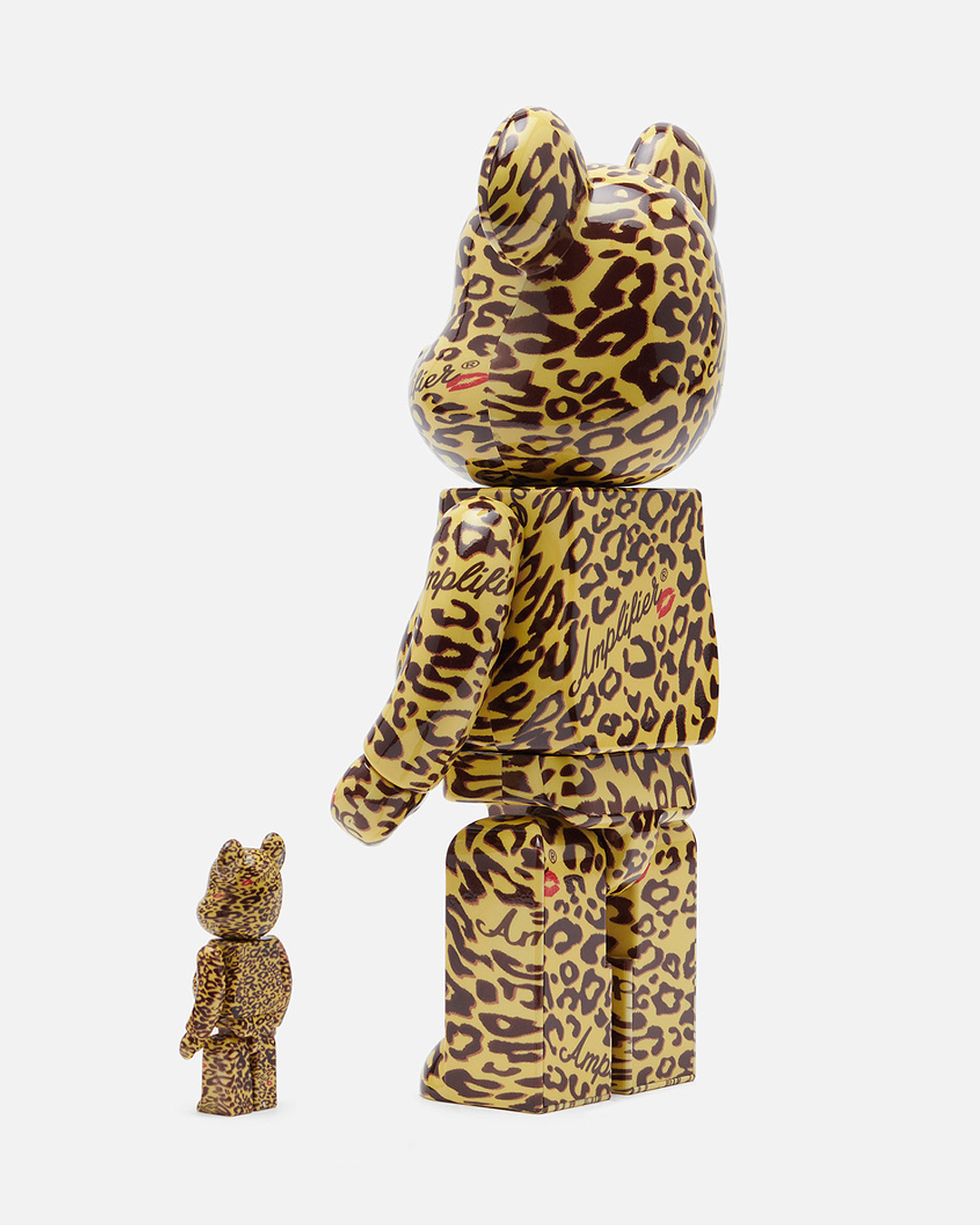 Bearbrick Amplifier 100% & 400% Set Leopard Print