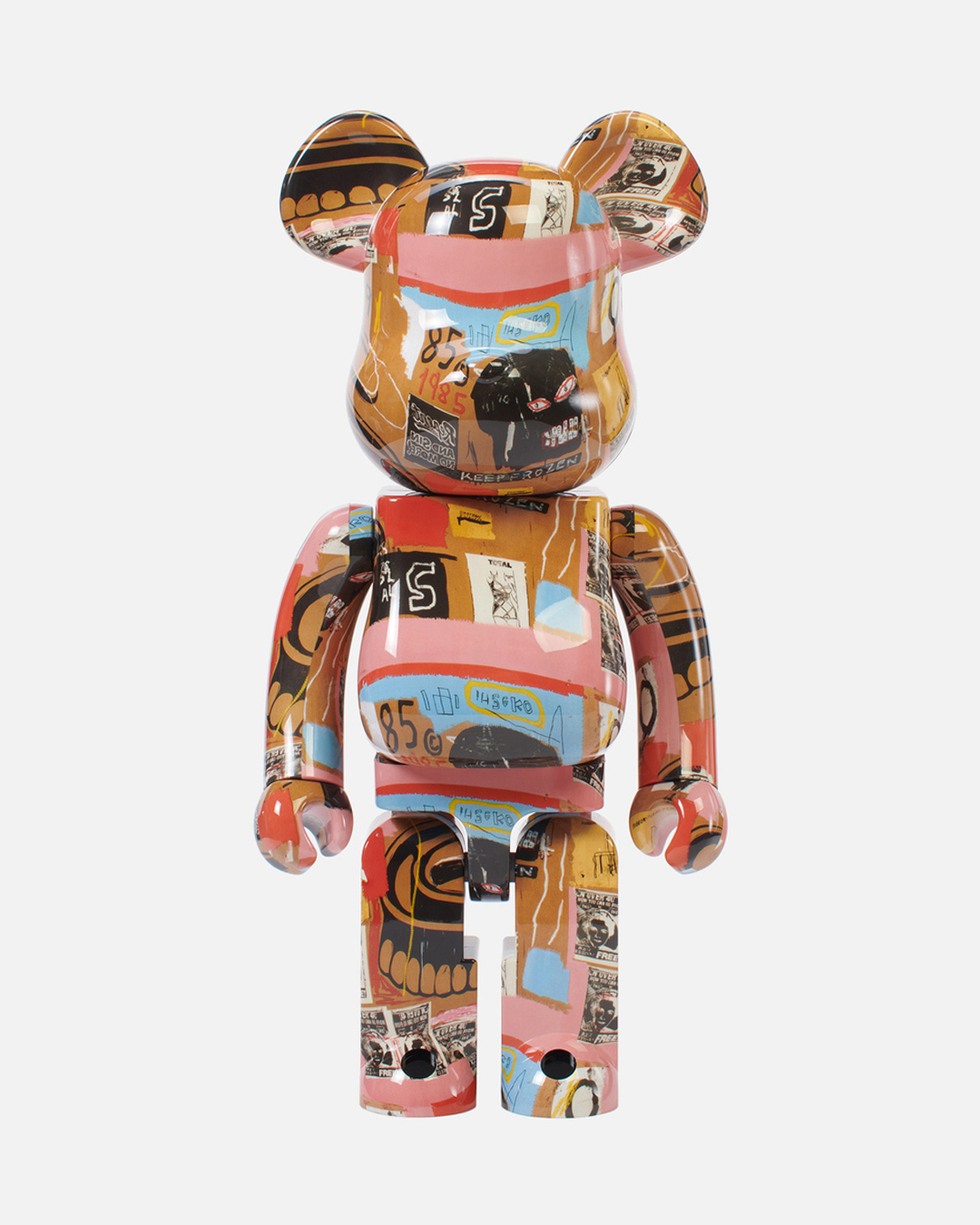 Bearbrick Andy Warhol x Jean-Michel Basquiat #2 1000%
