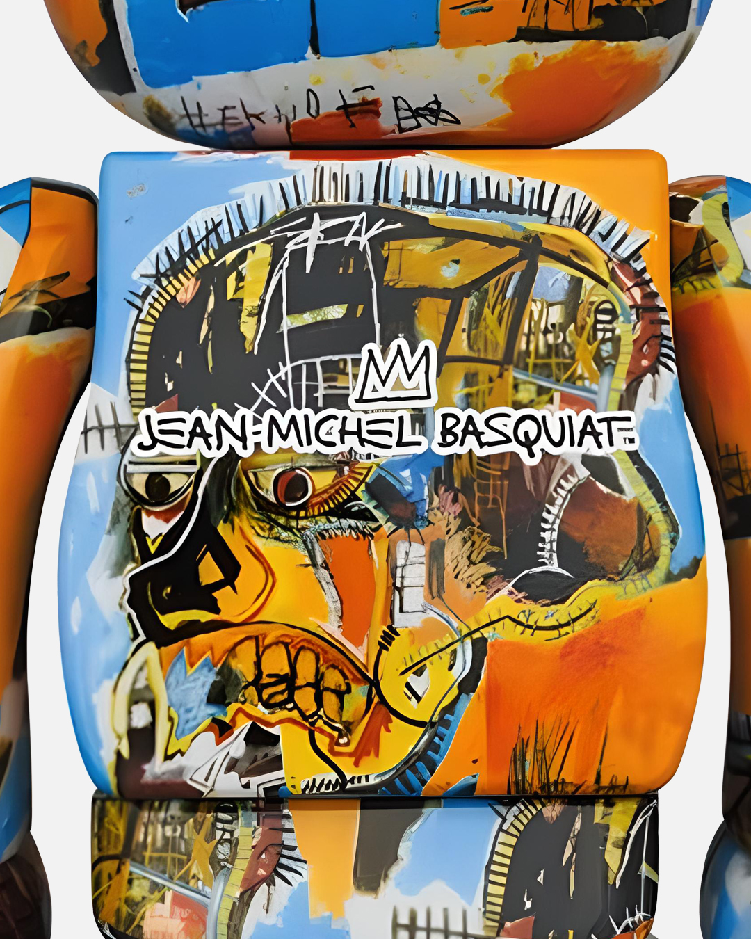 Bearbrick Jean-Michel Basquiat #10 100% & 400% Set