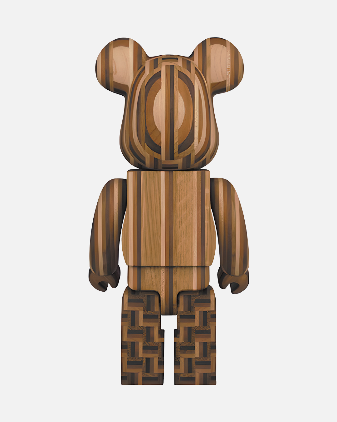 Bearbrick Karimoku Yosegi (Parquet) 2nd 400%