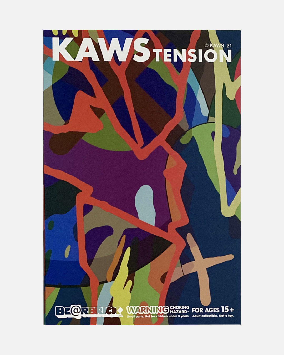 Bearbrick KAWS TENSION 100% & 400% Set