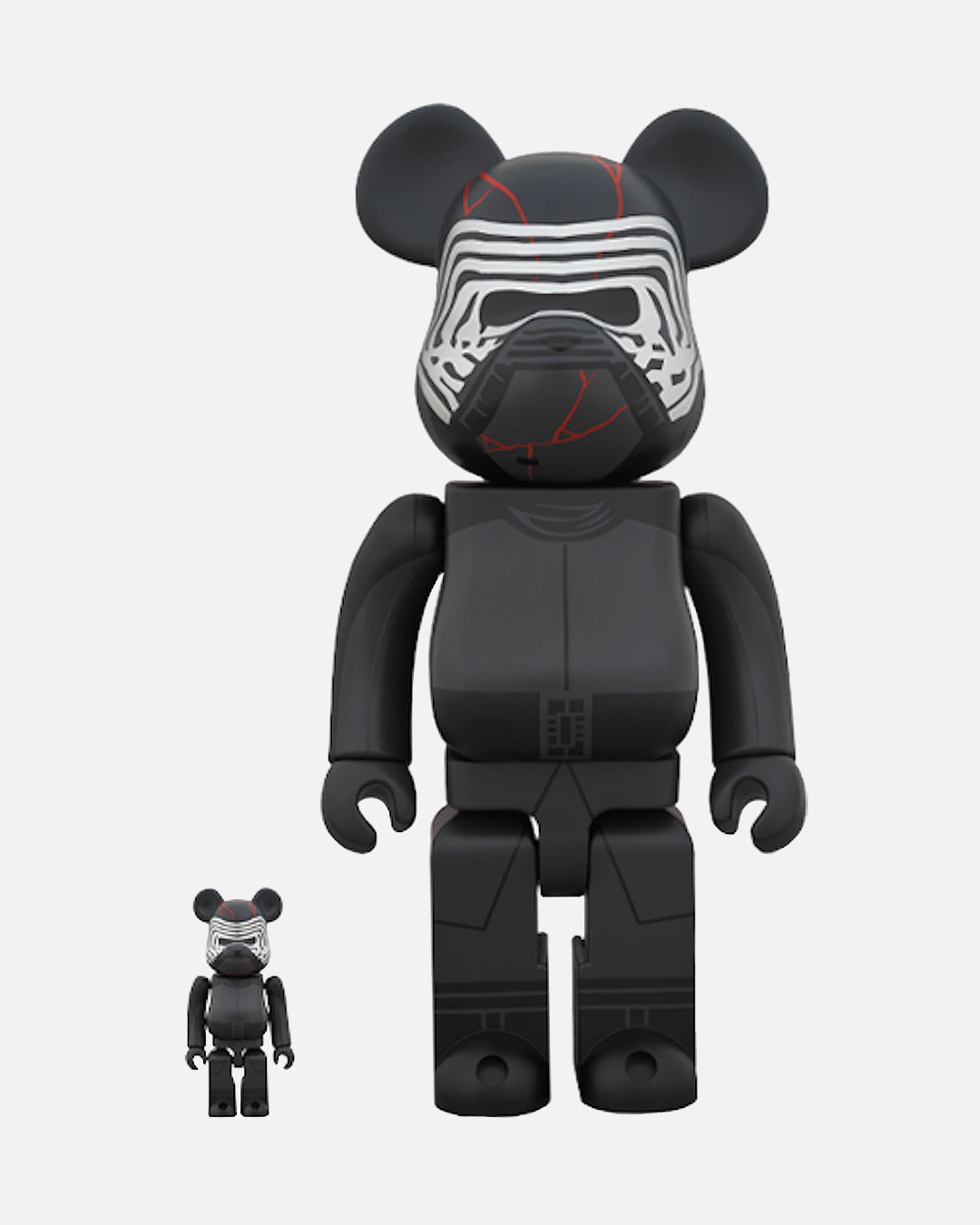Bearbrick Star Wars KYLO REN (TM) (The Rise of Skywalker Ver.) 100% & 400% Set