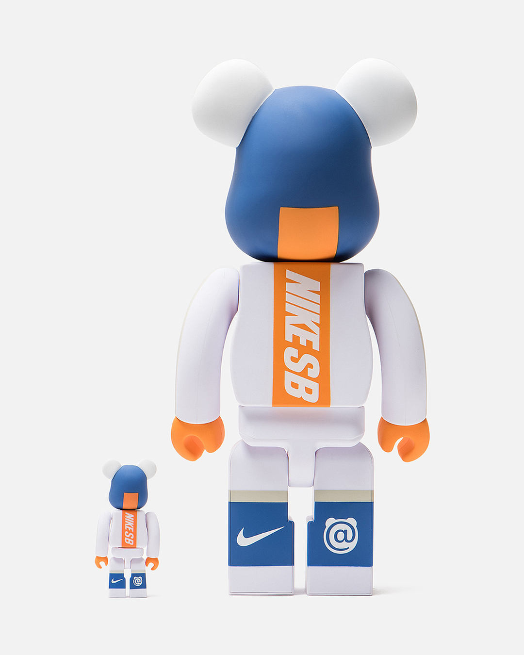 Bearbrick Nike SB 100% & 400% Set White/Blue
