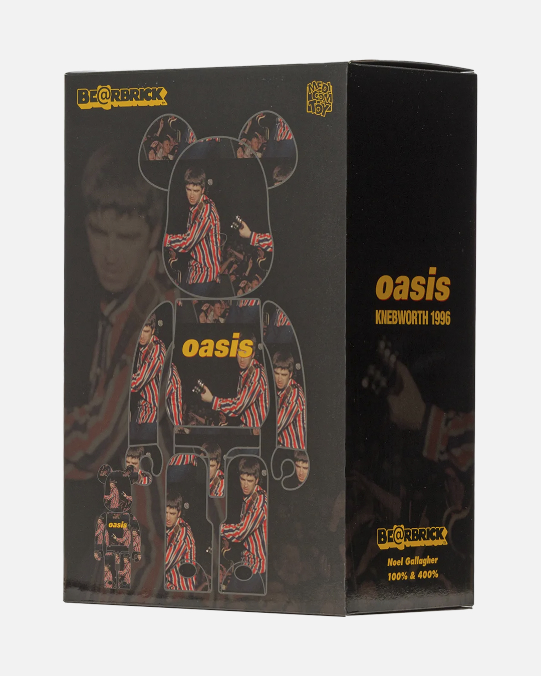 Bearbrick x Oasis Knebworth 1996 (Noel Gallagher) 100% & 400% Set