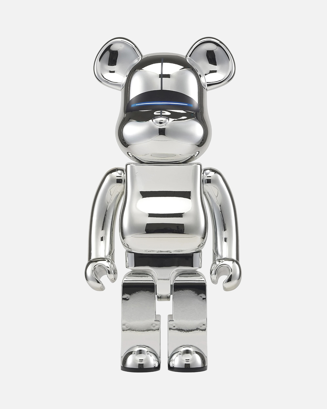 Bearbrick x Sorayama Sexy Robot 1000% Silver