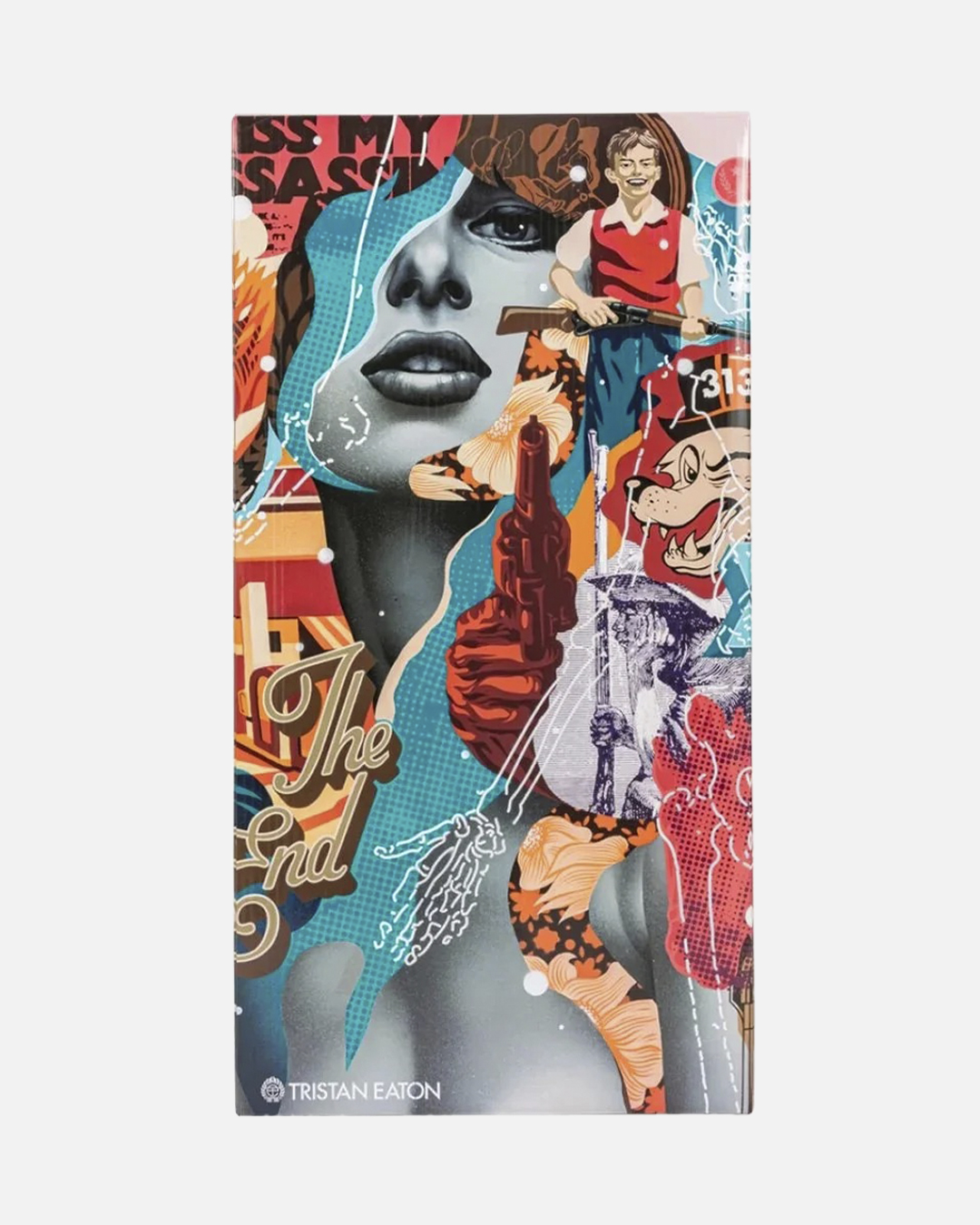 Bearbrick x Tristan Eaton DesignerCon Exclusive 400%