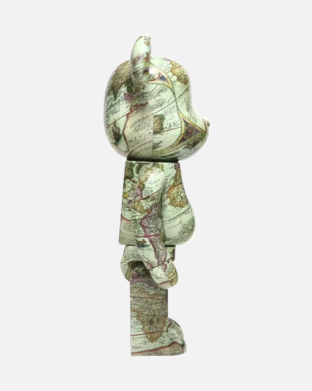 Bearbrick x atmos Aged Map 1000%