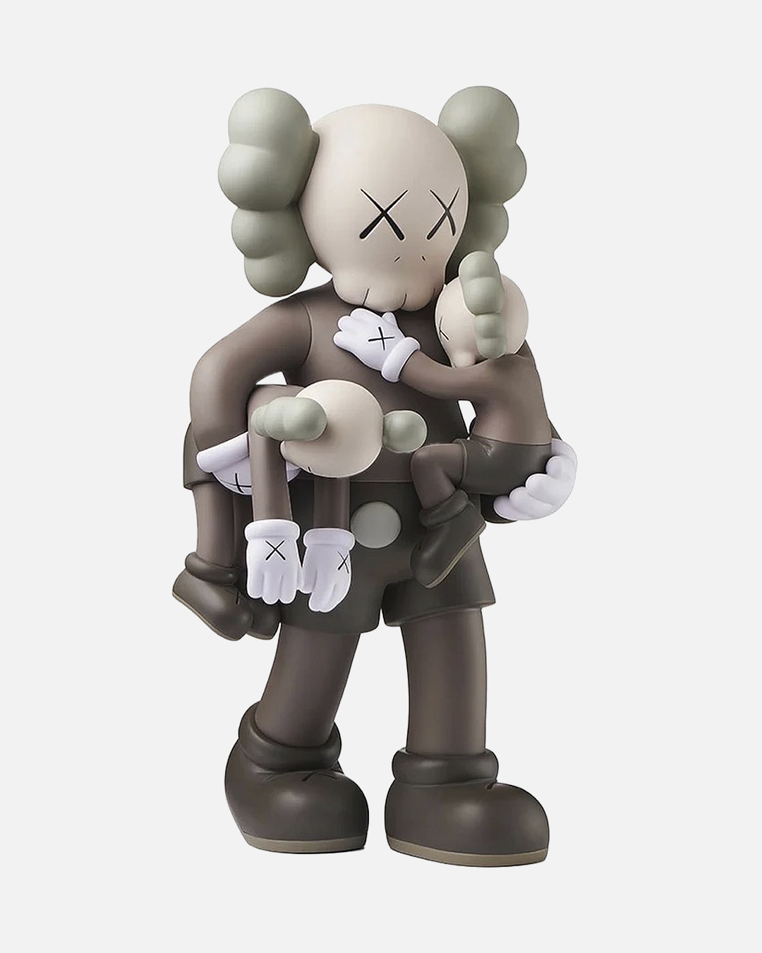 KAWS Clean Slate Vinyl Figure Brown