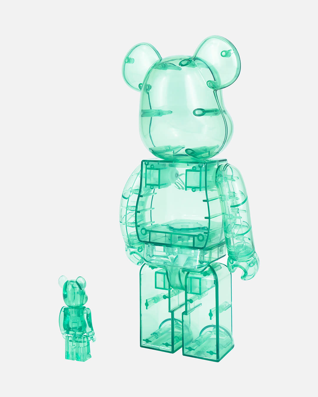 Bearbrick x Coca-Cola Georgia Green 100% & 400% Set