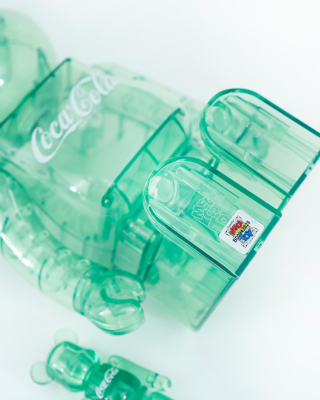 Bearbrick x Coca-Cola Georgia Green 100% & 400% Set
