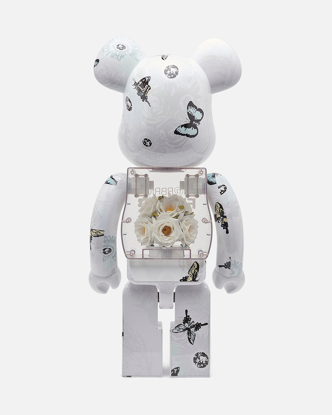 Bearbrick Flora (Flower) #2 1000% White