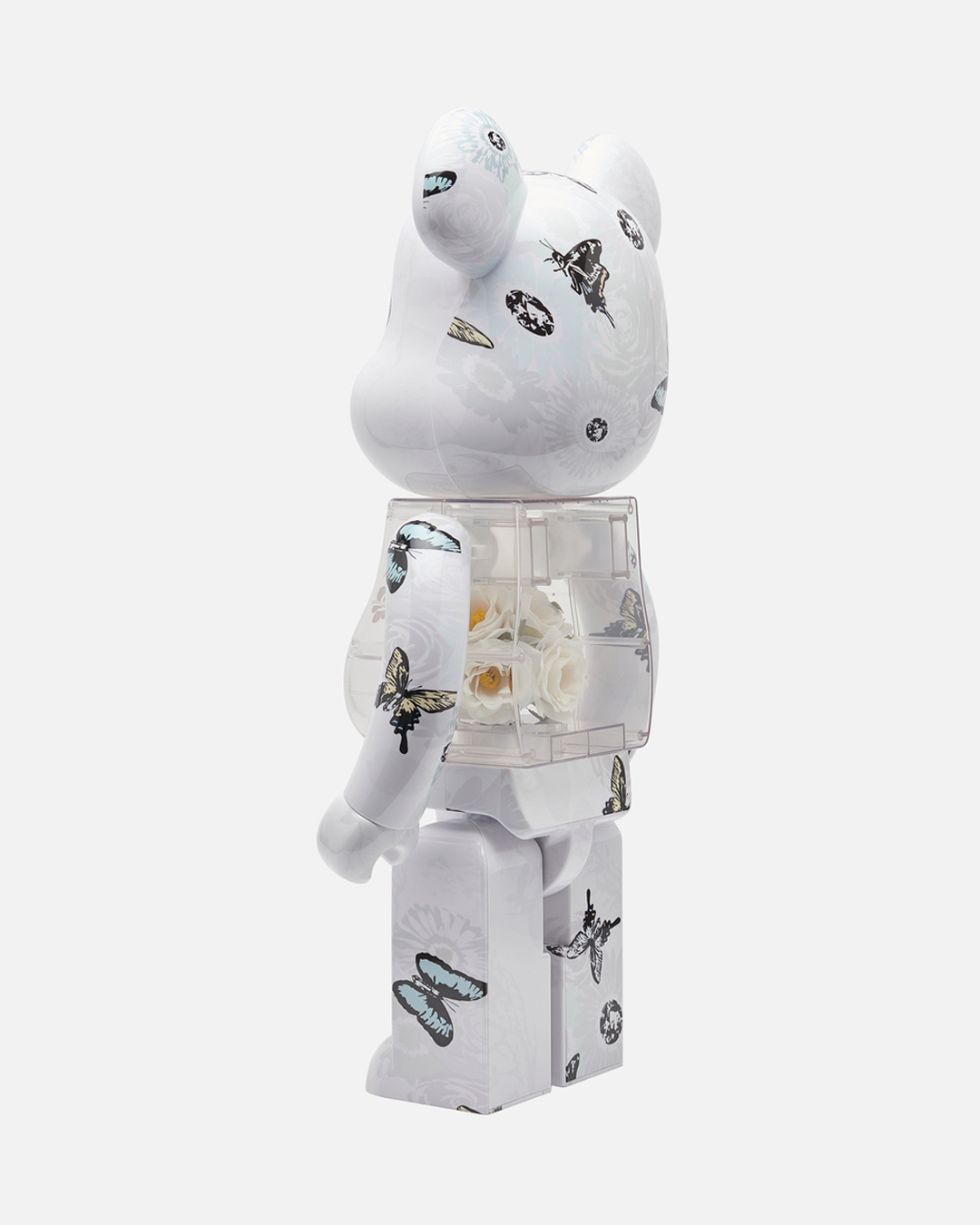 Bearbrick Flora (Flower) #2 1000% White