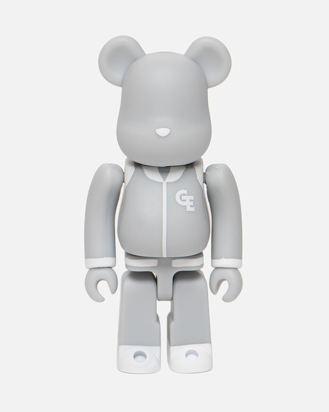 Bearbrick Goodenough Classics 100% Grey
