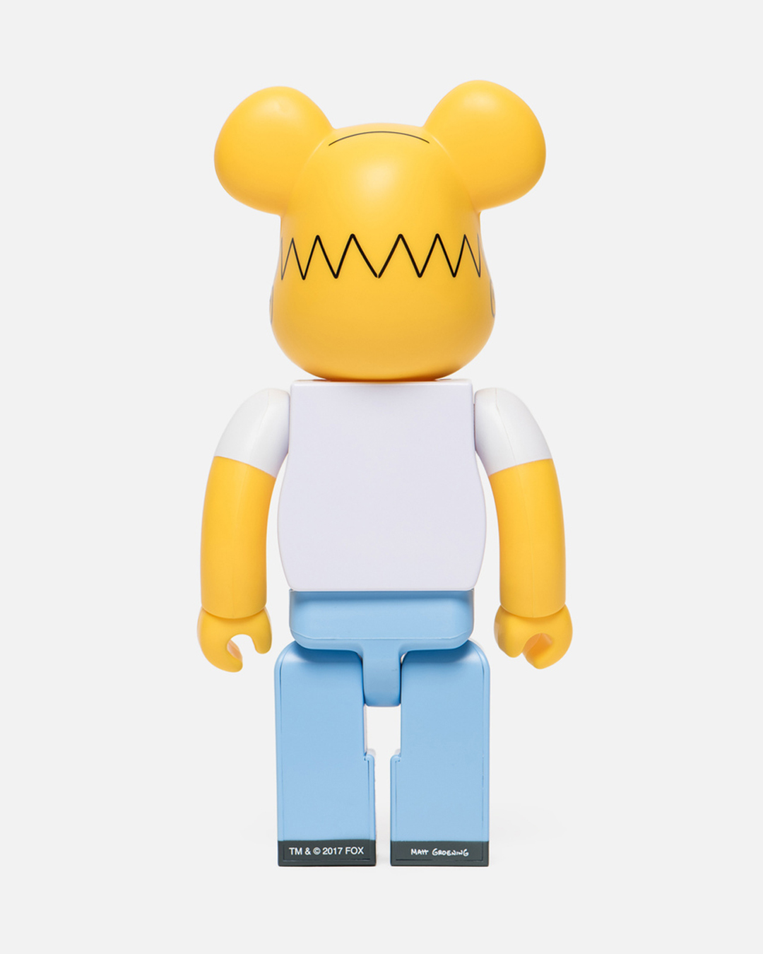 Bearbrick Homer Simpson 400% Yellow