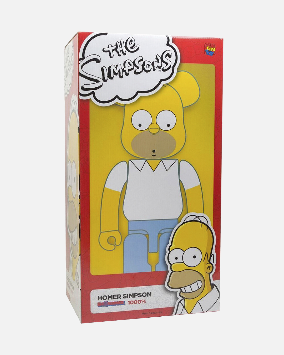 Bearbrick Homer Simpson 400% Yellow