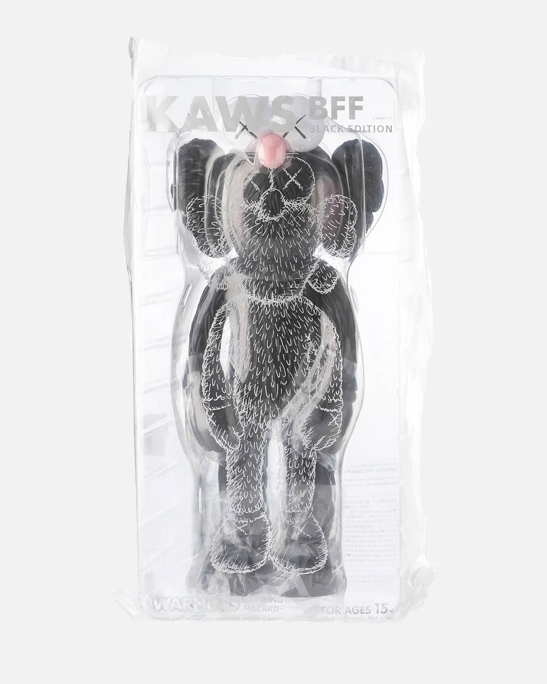 KAWS BFF Open Edition Vinyl Figure Black