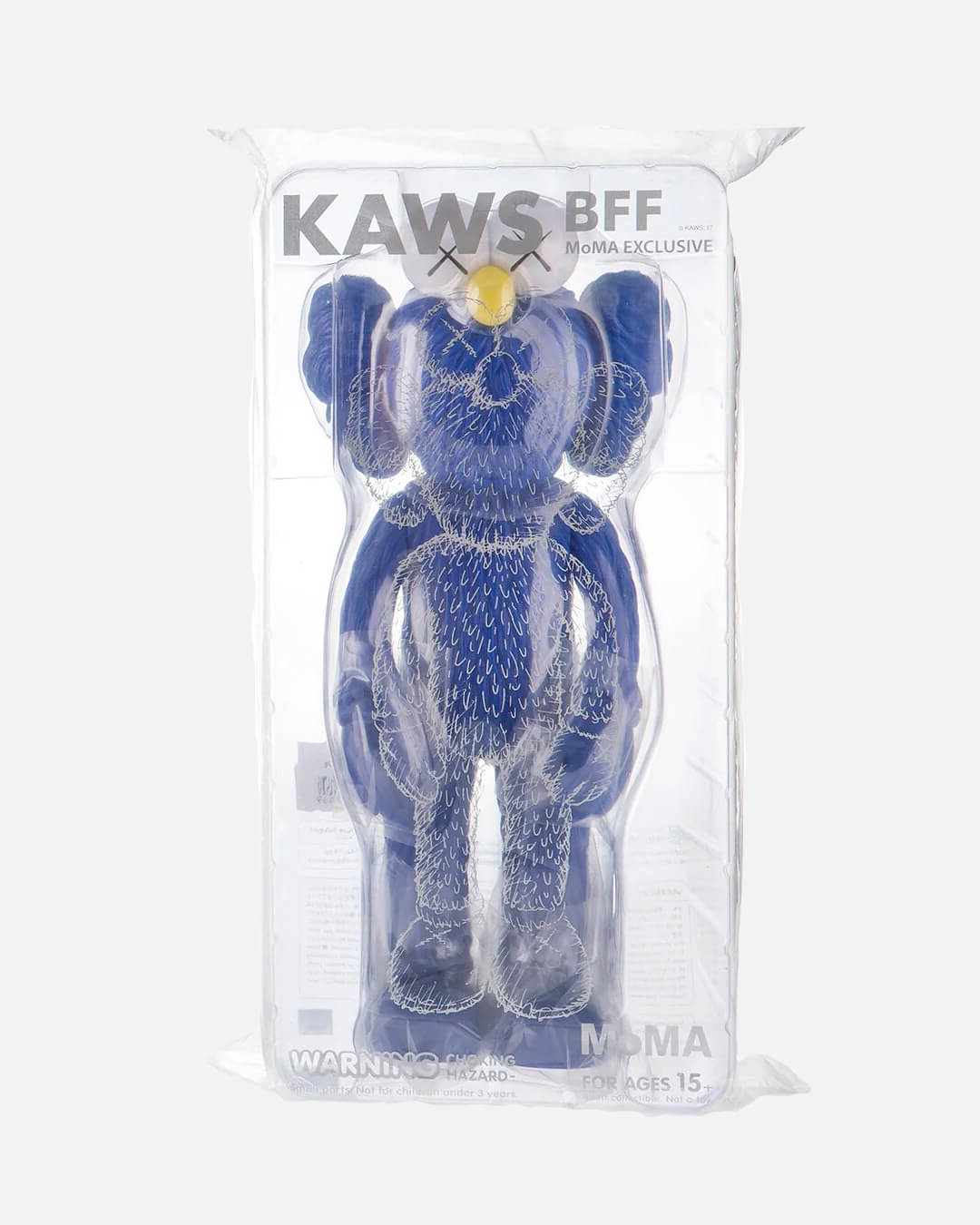 KAWS BFF Open Edition Vinyl Figure Blue