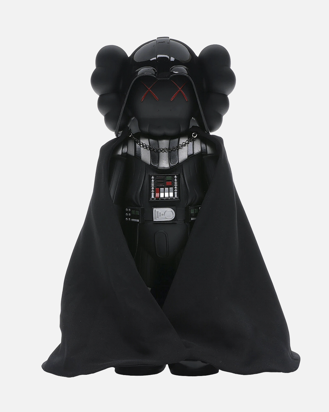 KAWS Star Wars Darth Vader Companion with Cape Vinyl Figure Black