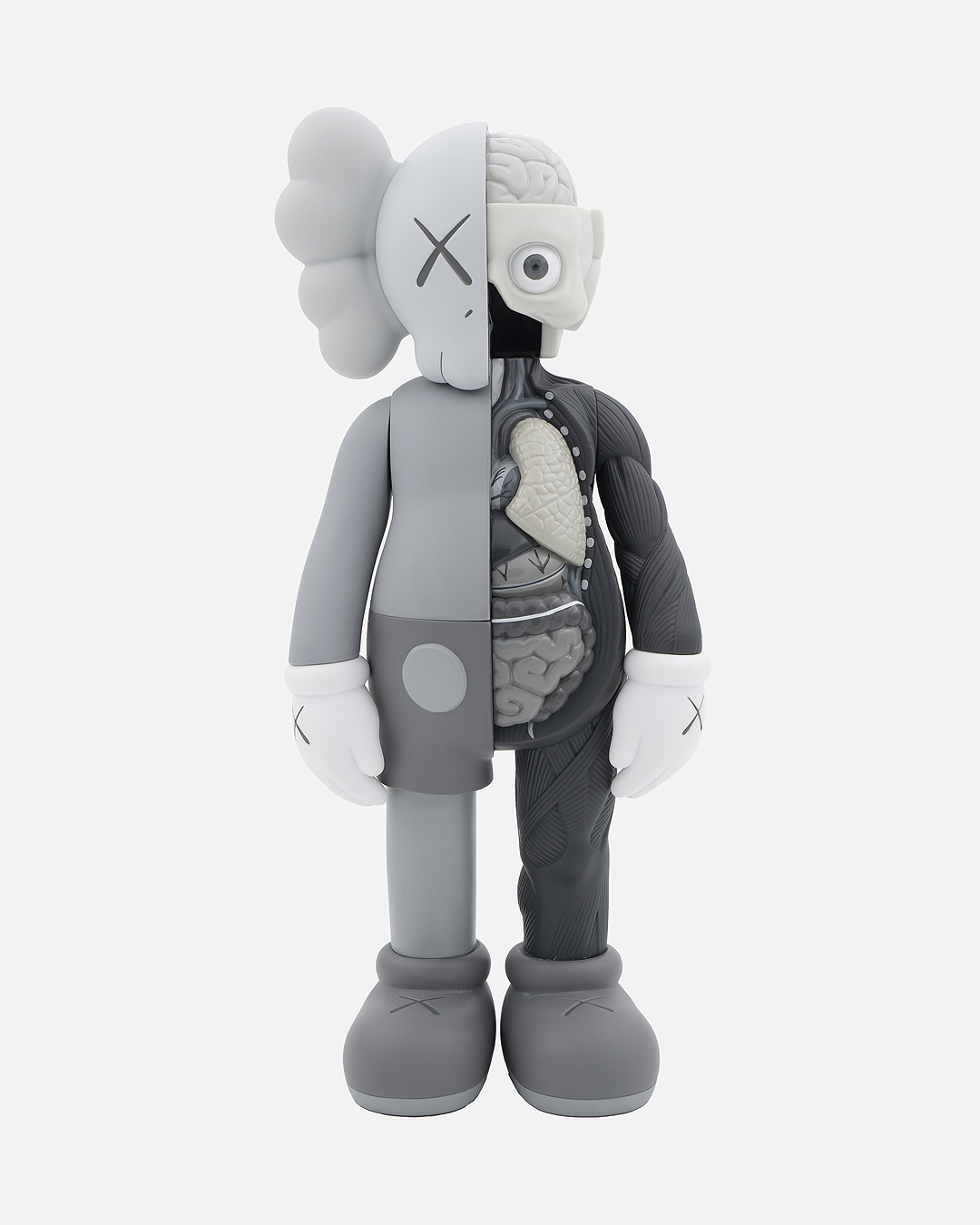 KAWS Companion Flayed Open Edition Vinyl Figure Grey