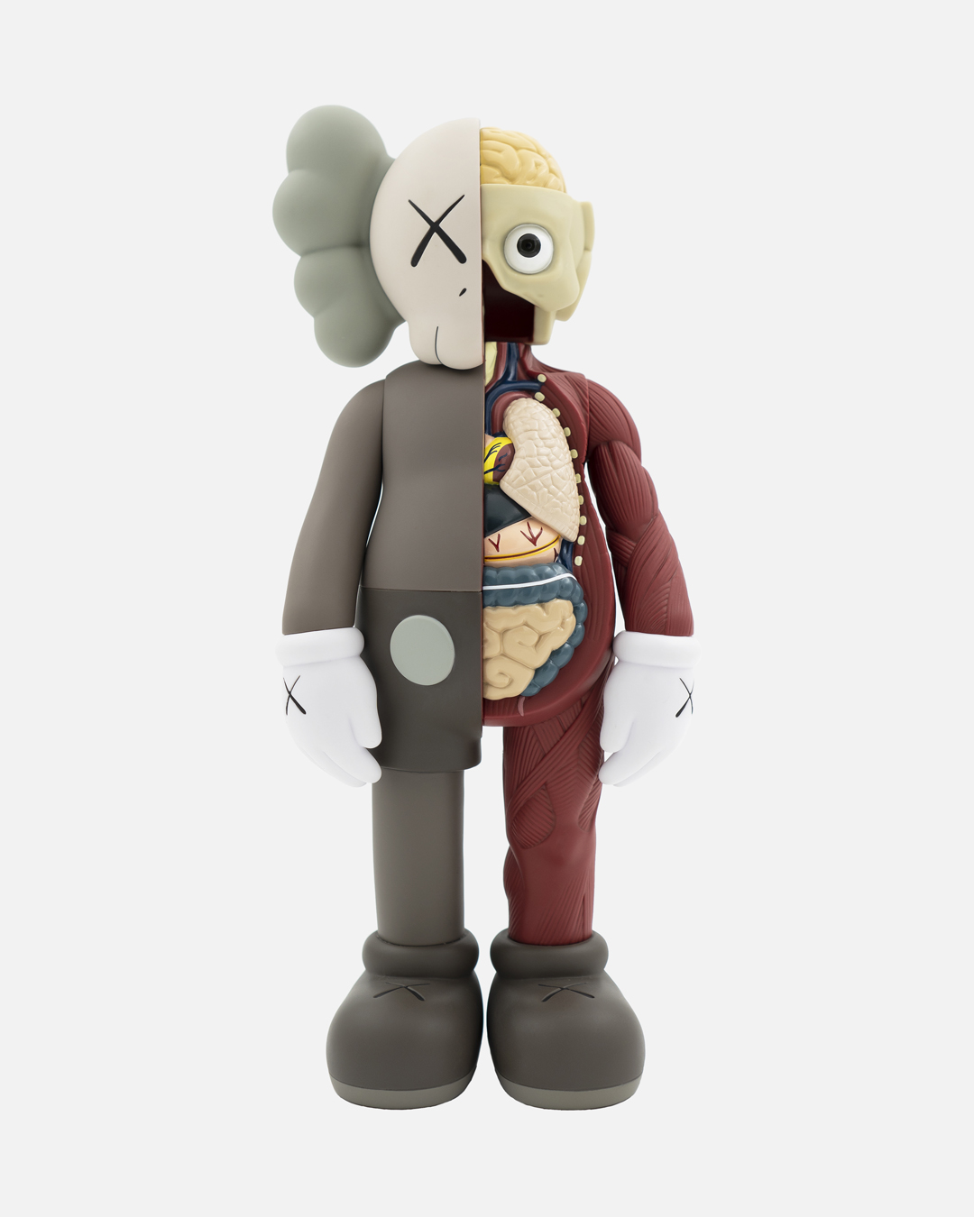 KAWS Companion Flayed Open Edition Vinyl Figure Brown