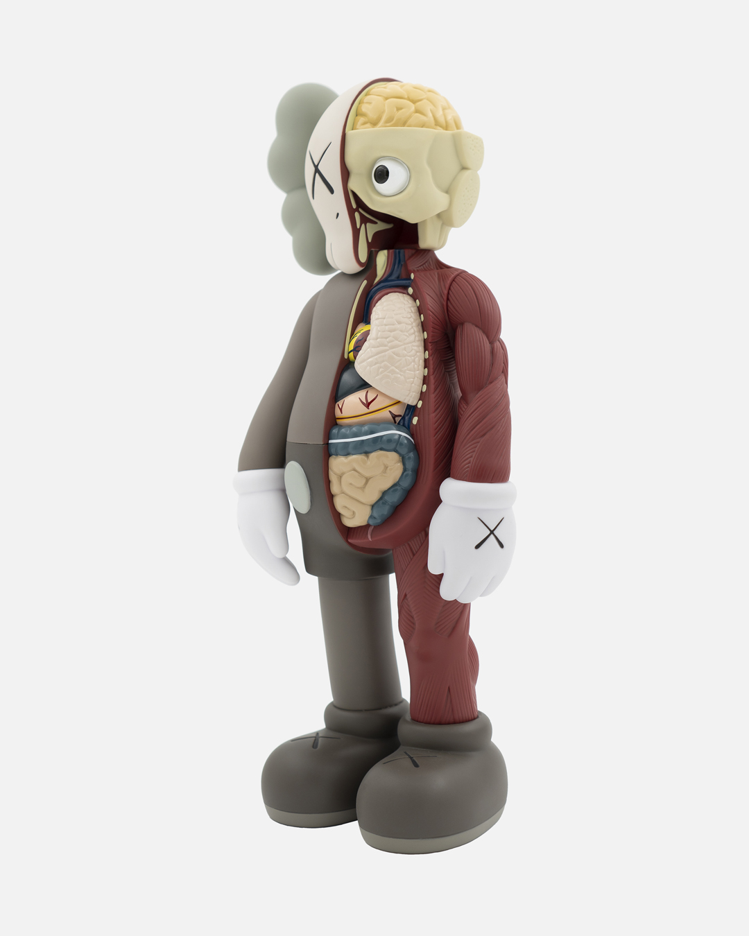 KAWS Companion Flayed Open Edition Vinyl Figure Brown