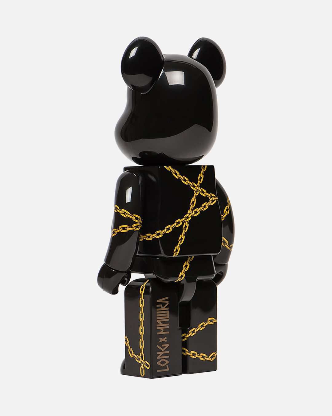 Bearbrick x MISHKA x LONG 400% Black