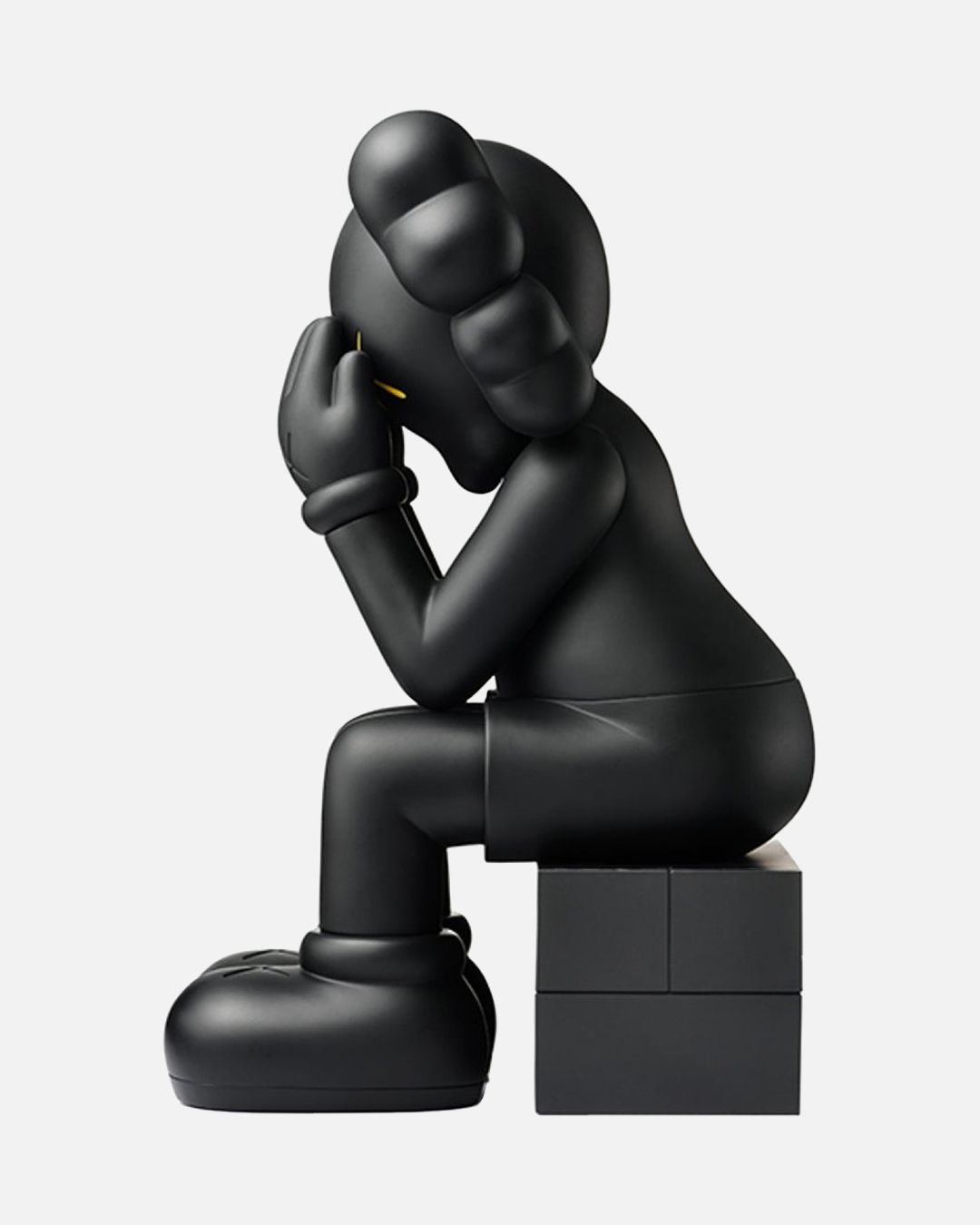 KAWS Passing Through Open Edition Vinyl Figure Black