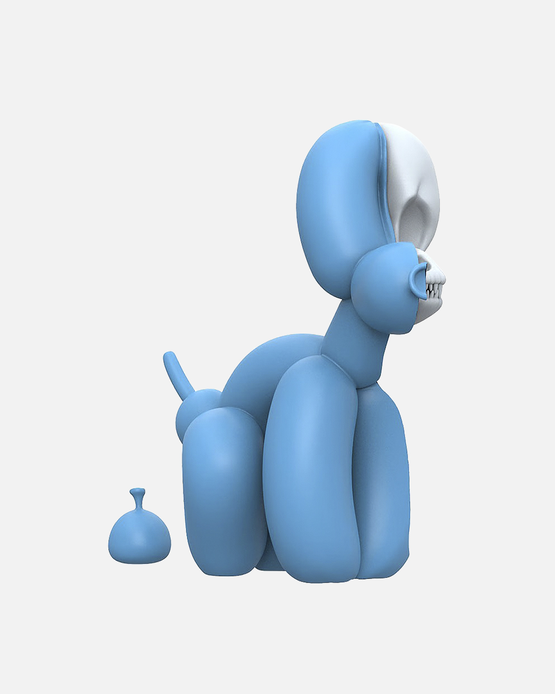 Mighty Jaxx Whatshisname x Jason Freeny Dissected Popek Figure Blue