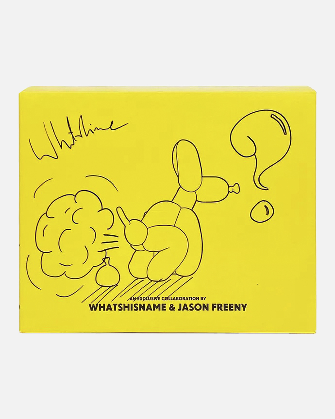 Whatshisname x Jason Freeny Mighty Jaxx Dissected Popek Figure Yellow