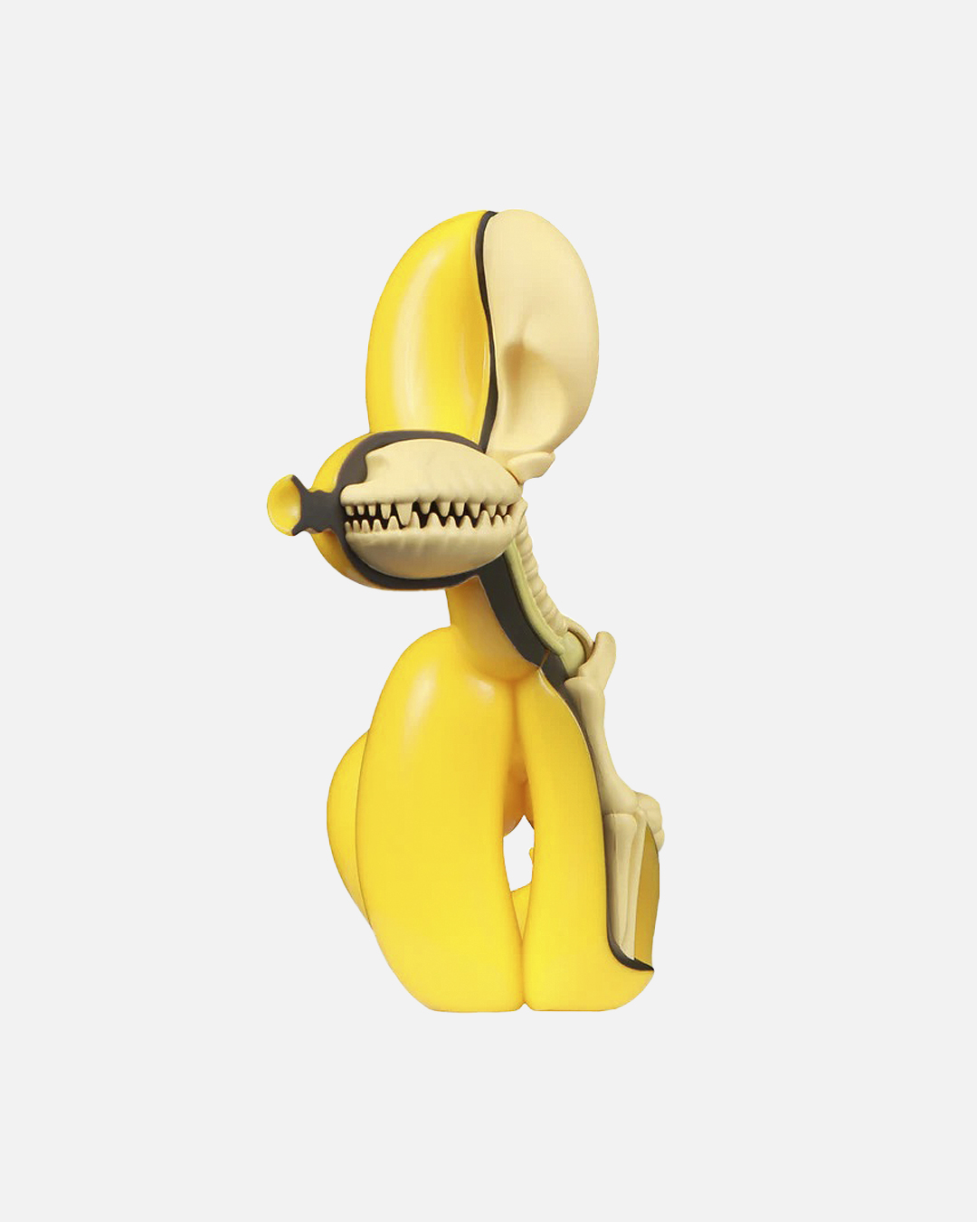 Whatshisname x Jason Freeny Mighty Jaxx Dissected Popek Figure Yellow