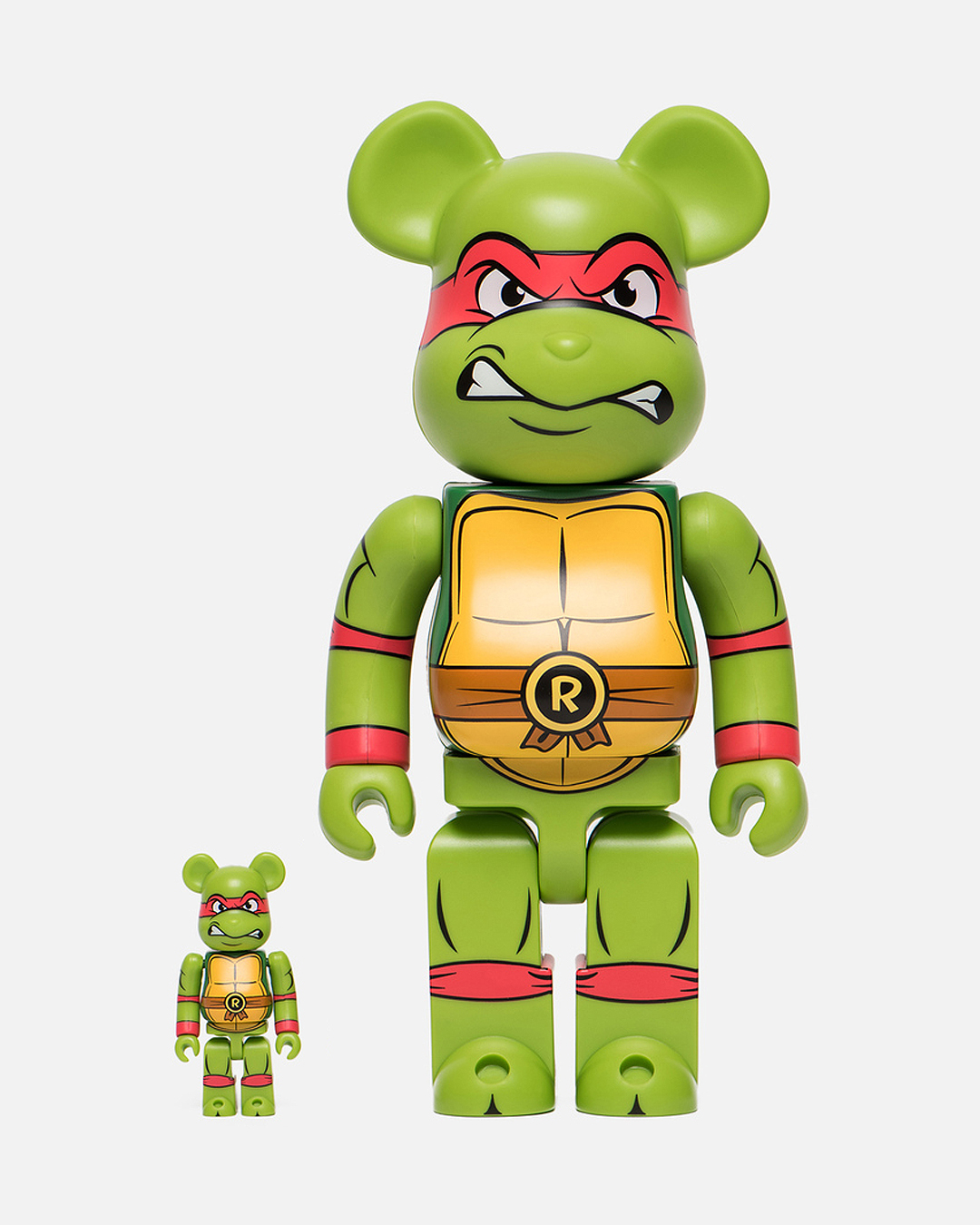 Bearbrick Raphael 100% & 400% Set Green