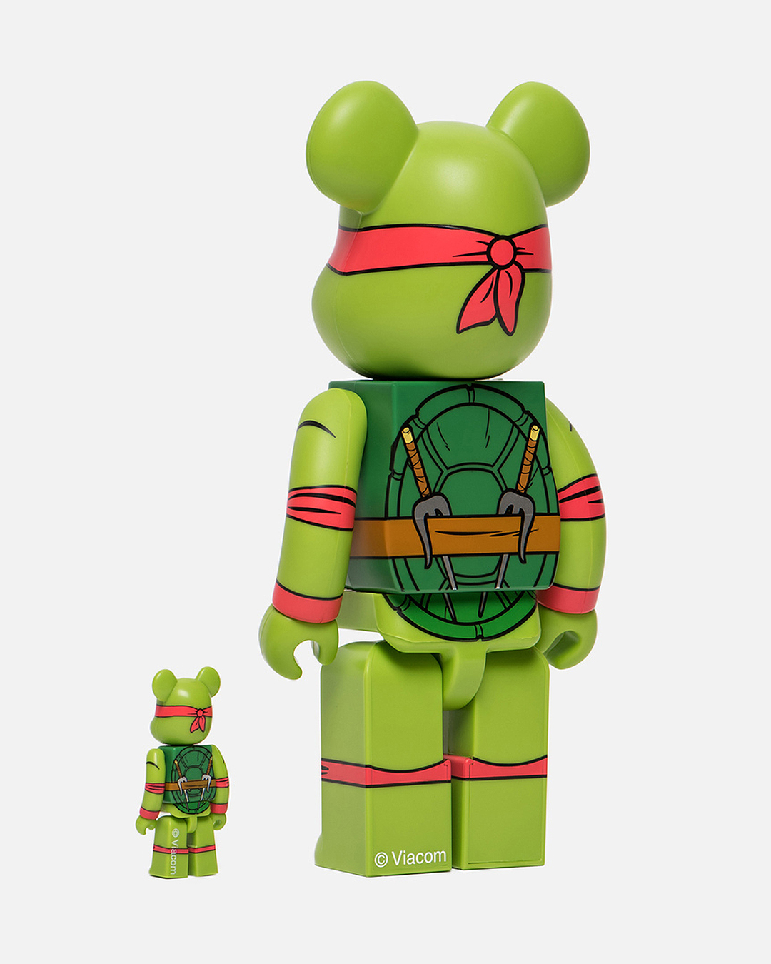 Bearbrick Raphael 100% & 400% Set Green