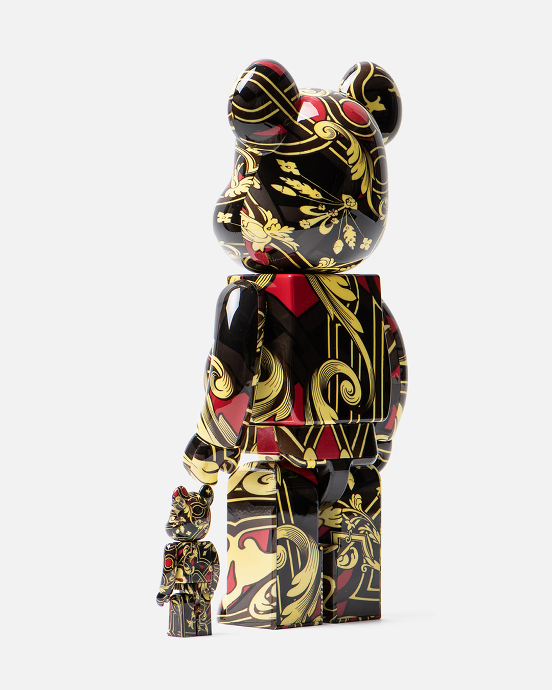 Bearbrick Atmos Scarf 100% & 400% Set Black