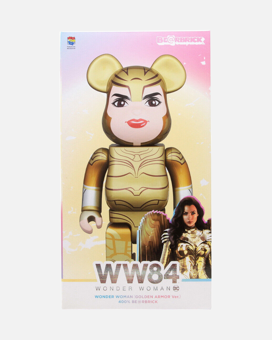 Bearbrick Wonder Woman Golden Armor 400%