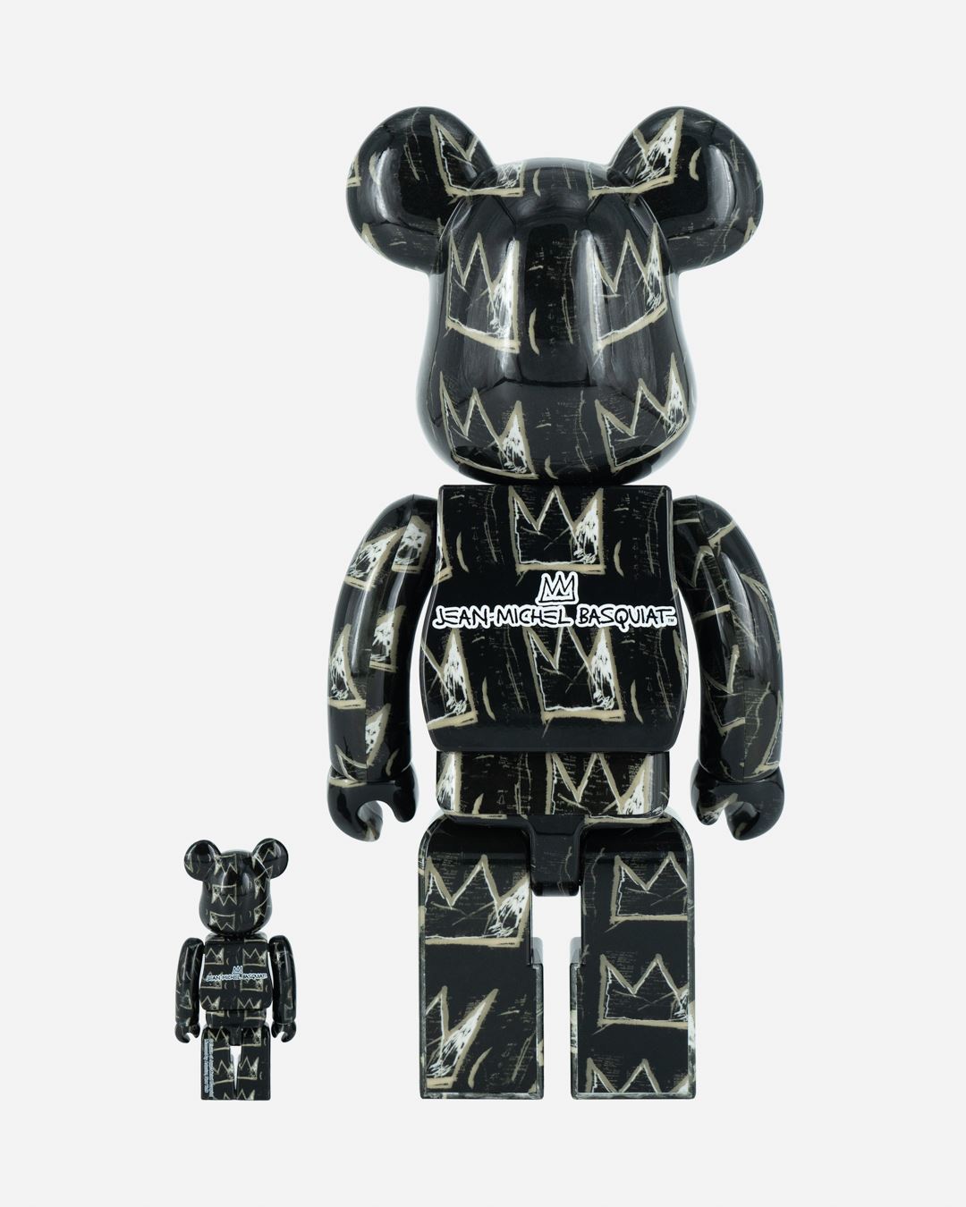 Bearbrick Jean-Michel Basquiat #8 100% & 400% Set