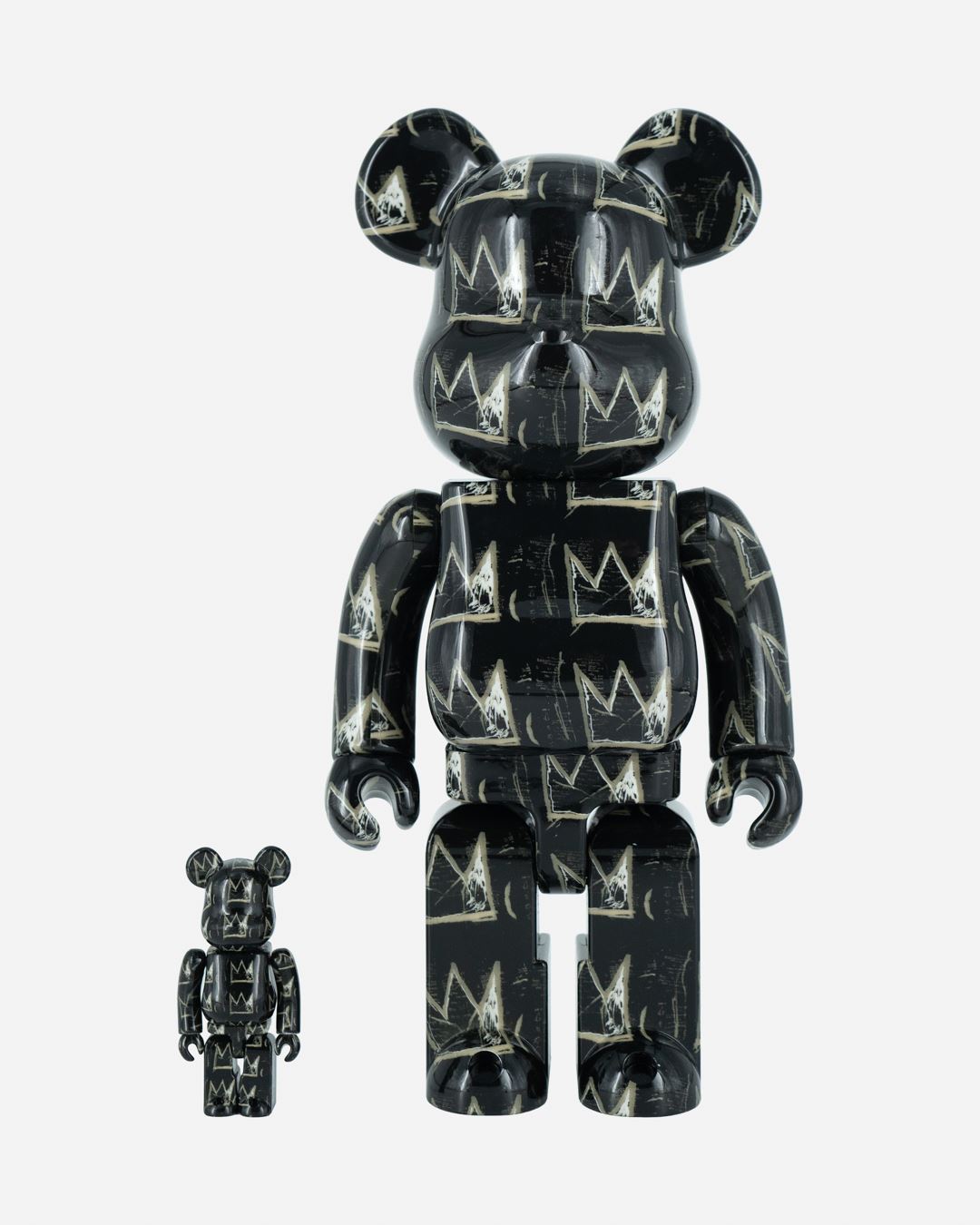 Bearbrick Jean-Michel Basquiat #8 100% & 400% Set