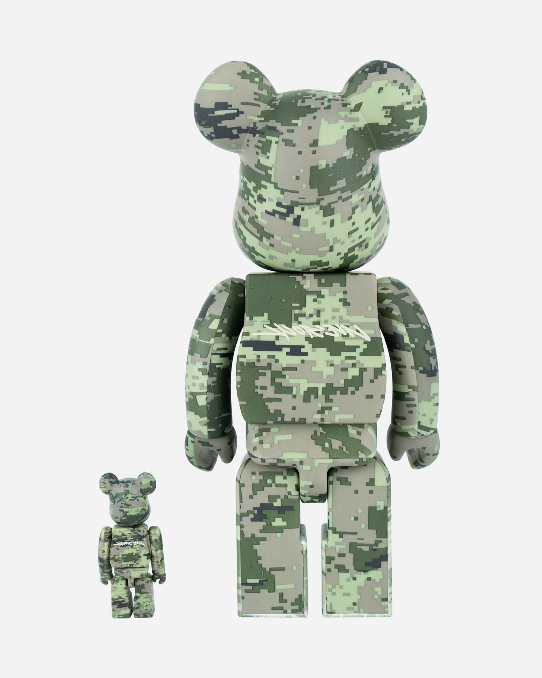 Bearbrick x Livestock Digital Camouflage 100% & 400% Set