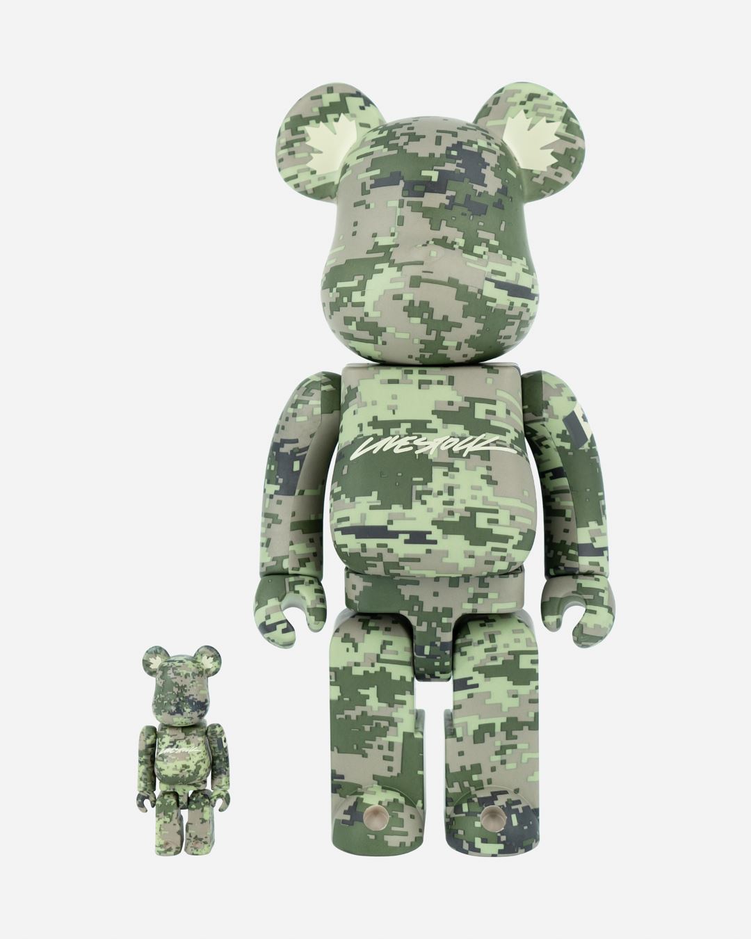 Bearbrick x Livestock Digital Camouflage 100% & 400% Set