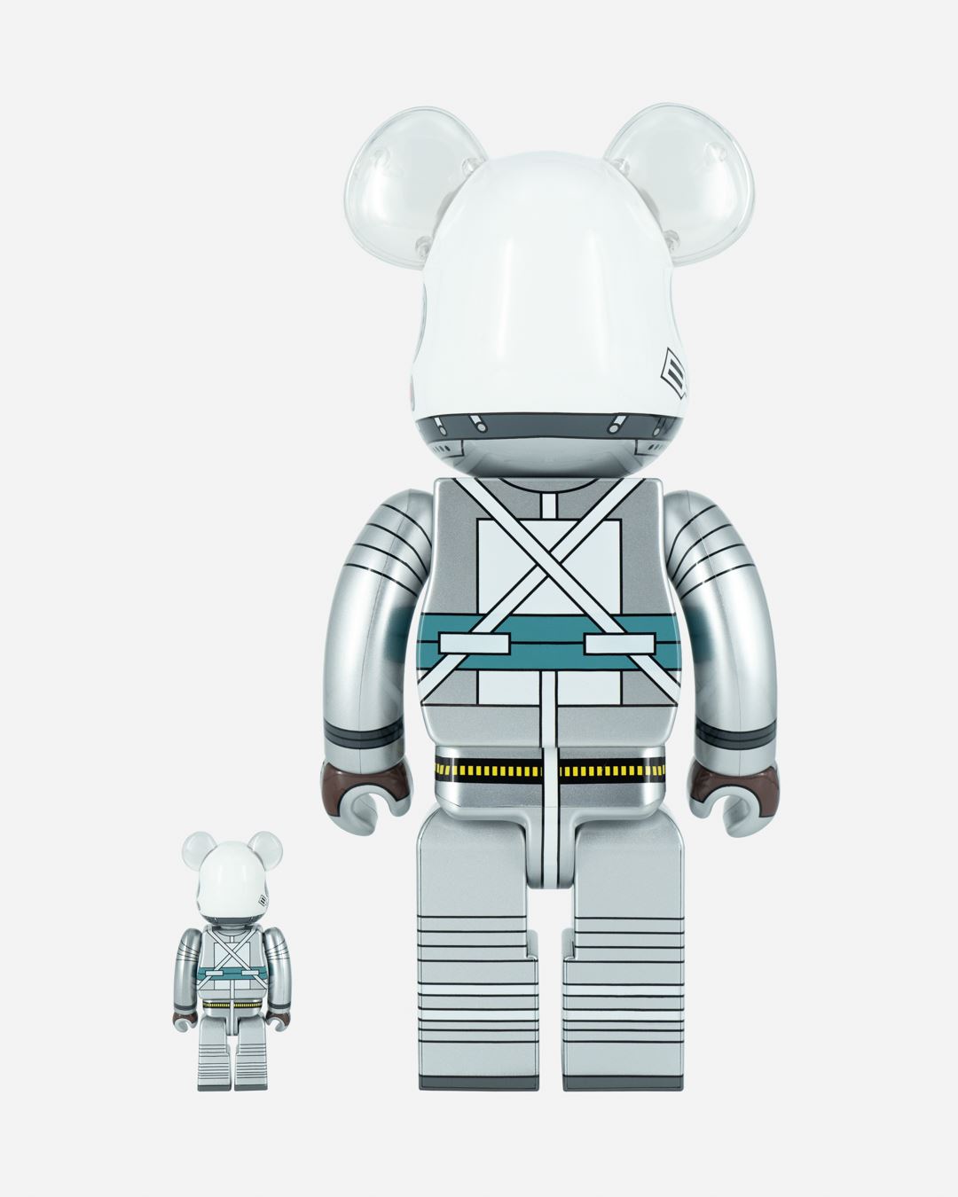 Bearbrick Project Mercury Astronaut 100% & 400% Set