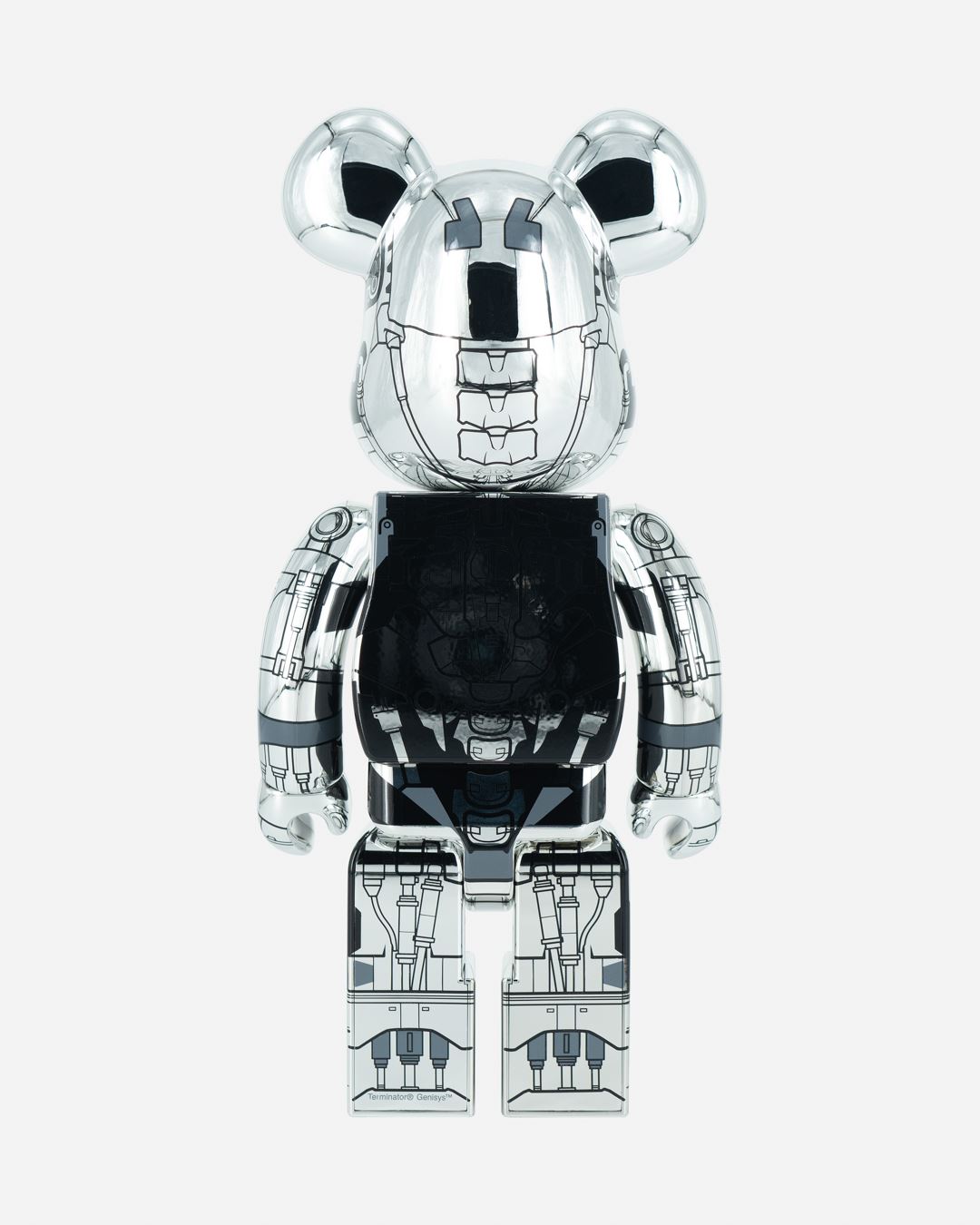Bearbrick T-800 400% Chrome