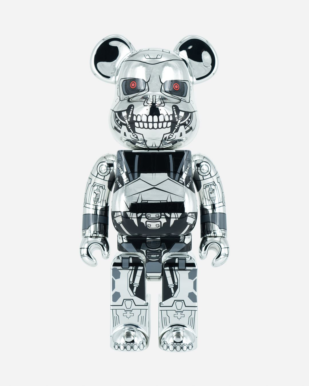 Bearbrick T-800 400% Chrome