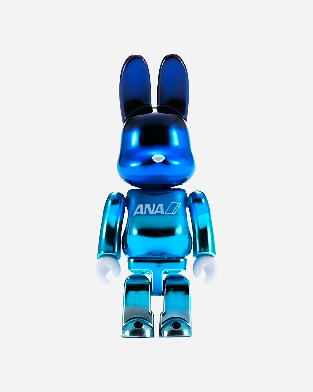 Bearbrick ANA Chrome Gradation 100% & 400% Set Blue