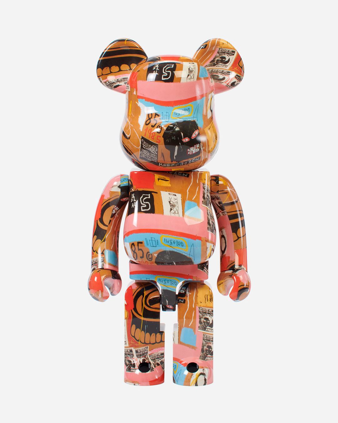 Bearbrick Andy Warhol x Jean-Michel Basquiat #2 1000%
